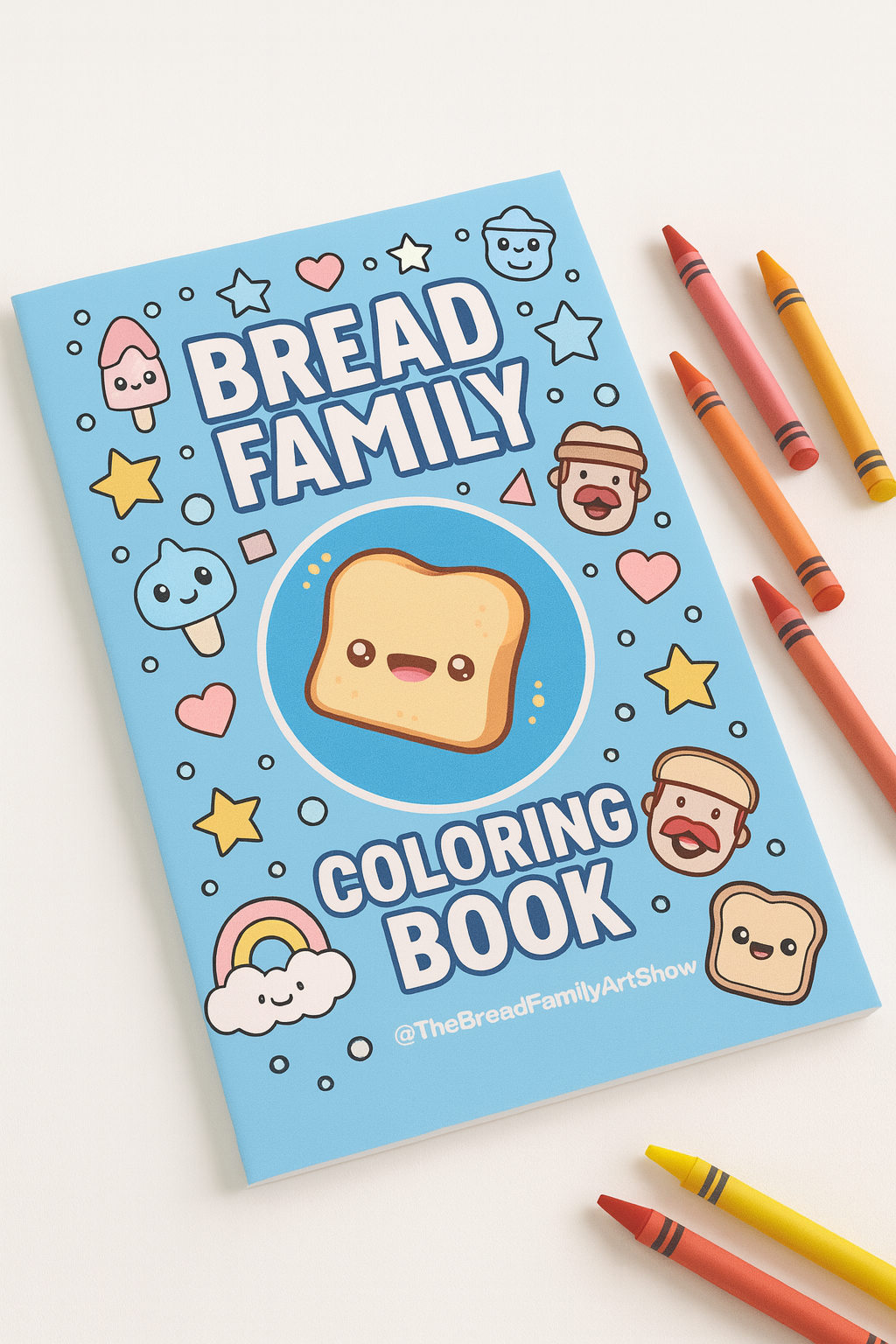 💫The Bread Family Art Show Coloring Book
