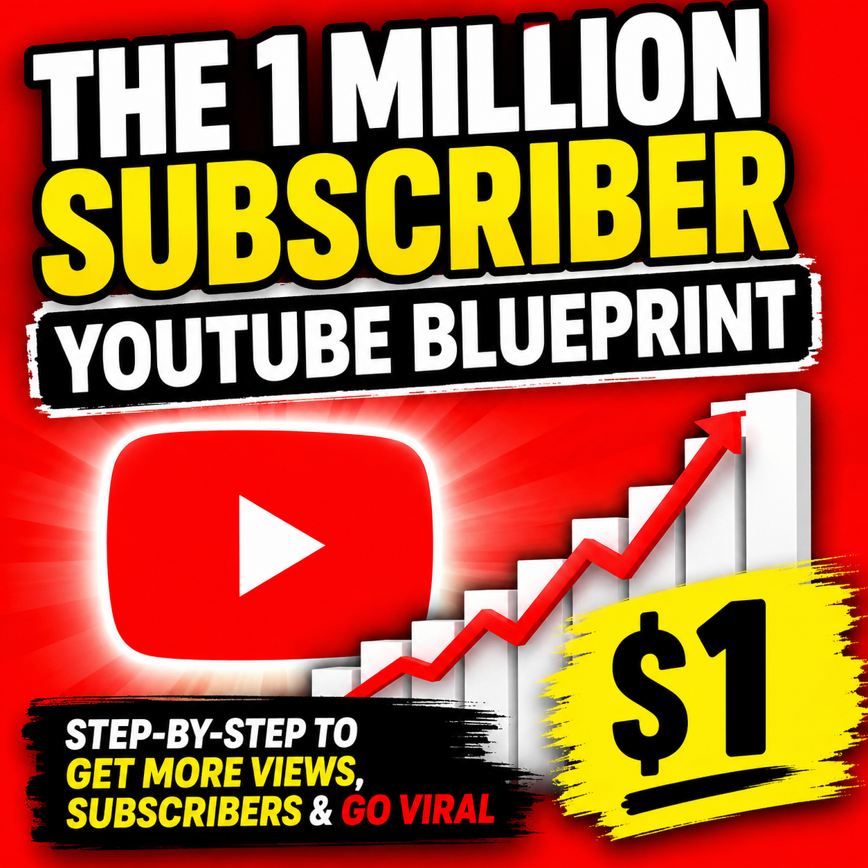 🏁 The 1 Million Subscriber YouTube Blueprint for 1 Dollar!