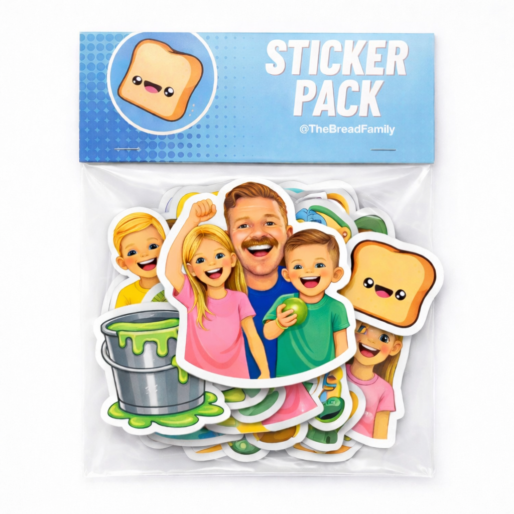 ✨ The Bread Family Art Show Sticker Pack – Limited Edition!